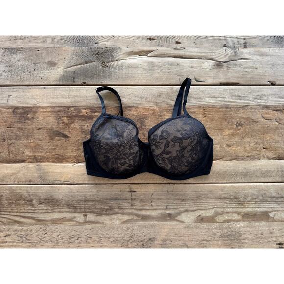 Soma Other - SOMA Black Lace 36B Lightest Lift Perfect Coverage Underwire Bra